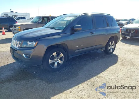 2017 Jeep Compass High Altitude Fwd из США, поврежденный, VIN 1C4NJCEB3HD156066